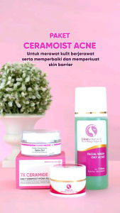 DRW SKINCARE PAKET CERAMOIST / PAKET MOISTURAZER ( isi 3 pcs )
