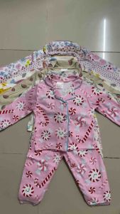 (10-23kg) Bộ pizama tay dài bé gái thun borip mềm co giãn tốt giữ ấm tốt thoáng mát form rộng rãi 330