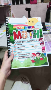 Beginner Math Workbook for Kids – Complete Basic Math Skills | Addition Subtraction Multiplication Division | Preschool to Grade 1-6 Learning Book
