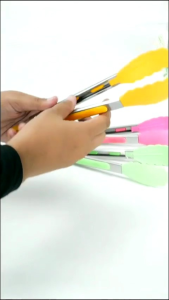 JEPITAN SILIKON PENJEPIT MAKANAN SILICON ANTISELIP PENJEPIT DAPUR BAJA TAHAN KARAT PENJEPIT KLIP MEMASAK BBQ