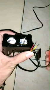 LAMPU TEMBAK LASER SQL 2 MATA MODE HIGH AND LOW UNIVERSAL SEMUA MOTOR