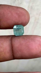 Natural Emerald Beryl Jamrud Asli Batu Zamrud Cushion Shape Emerald Dim 10.5x6.5x4