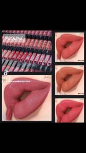 Peerani 01 - ส้มพีชละมุนๆ ลิปสติก ลิปแมท ออแกนิค ผลิตจากธรรมชาติ สามารถใช้ได้ตั้งแต่อายุ 3ขวบ ไม่ติดแมส เพียงทาไว้ 1 นาที ซับทิชชู่1-2ครั้ง