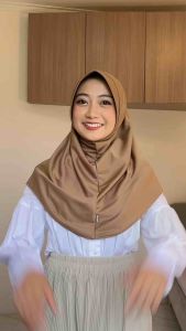 KALIA ANTEM S jilbab sekolah instan bergo hijab kerudung anak remaja dewasa