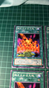YUGIOH Japanese TB-11 DL3-008 燃烧的大地 BURNING LAND (N) 95%90%80%50%