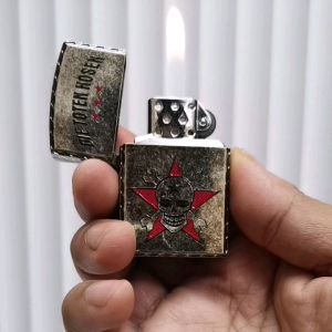 Korek Api Pemantik Roda Api Lilin Bisa Diisi Ulang Menggunakan Gas Butane