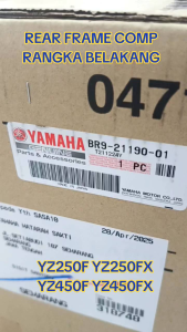 REAR FRAME COMP / RANGKA BELAKANG YZ250F YZ250FX YZ450F YZ450FX WR250F WR450F ORIGINAL BR9-21190-10