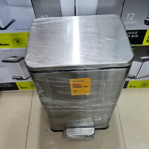 OMAGA STAINLESS STEP BIN 7L 9L 30L 40L 50L rectangular only pedal bin