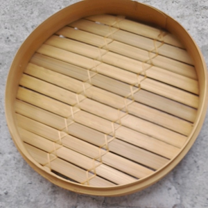Klakat Bambu Dimsum 35cm Kukusan Bambu Wadah saja