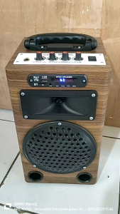 Speaker 5 inch Portable Batre Cas Extra-Bass (Plus Echo)