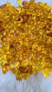 1แพ๊ค5ก้อนทองหยวนเป่า ขนาดใหญ่ 2.5cm.ก้อนทองคริสตัล แก้วคริสตัล พร้อมส่งจากไทย ประดับฮวงจุ้ย