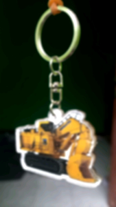 Gantungan Kunci Akrilik PC 8000 SHOVEL KOMATSU