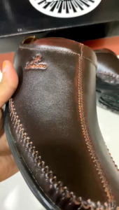 (COD) Sepatu sendal bustong pria full kulit kualitas terjamin