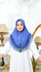 kerudung renda gotik kekinian mewah elegan termurah