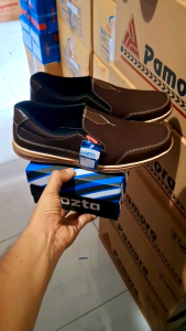 LOZTA Sepatu Pria Slip On Kasual Kerja Nyaman Anti Slip