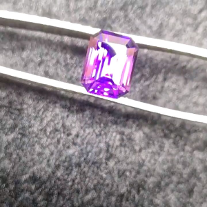 Batu Permata Asli Natural Kecubung Amethyst Top Kristal Top Luster
