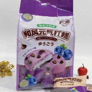 Bánh quy mền socola chip nhân mochi dẻo có 3 vị : chuối việt quất socola (gói nguyên 300g)