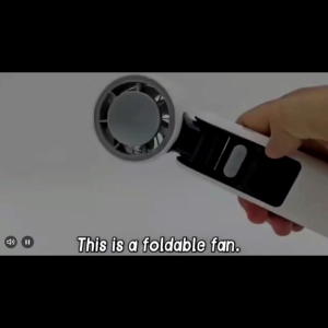 100-Speed Turbo Handheld Fan with Ice Cooling Pad USB-C Rechargeable Mini Fan For Outdoor Activities Powerful Airflow Kipas Portable Tangan Ringan Senang Dibawa Angin Kuat Berlampu LED Membeku