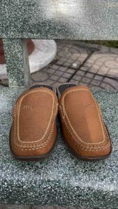 Giày sục nam da bò cao cấp THÀNH ĐẠT TD3421 giày được làm từ da bò 100%