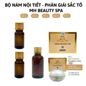 [CHÍNH HÃNG] Bộ 4sản phẩm bóc tách nám nội tiết MH Beauty Spa peel da tái tạo da mờ nám và thu nhỏ lỗ chân lông