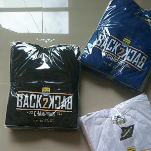 Kaos Persib Back2back Juara Champion Terbaru Bahan Cotton Combed 30s & 24s