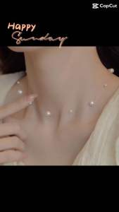 Vòng Cổ Dây Handmade G&Q020624 Giả Ngọc Trai Thời Trang Cho Nữ