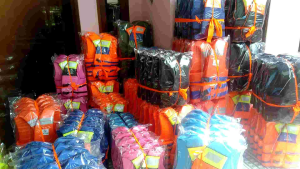 Baju Jaket Rompi Pelampung renang Atunas Dewasa dan anak anak