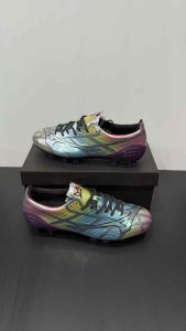 รองเท้า สตั๊ด ฟุตบอล มิซูโน่ อัลฟ่า Mizuno Alpha รุ่นท็อปเจแปน ฟรี ของแถม  ดันทรง + กล่อง ใส่ไม่ได้เปลี่ยนได้