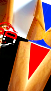 akrilik bening akrilik warna 14 cm x 46 cm tebal 2 mm