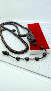 Tasbih Kayu Galih Asem Ukir Kepala Naga A72