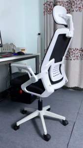 Ghế Công Thái Học Cao Cấp S04 Ghế xoay - tay gập điều chỉnh - hàng nhập khẩu chính hãng