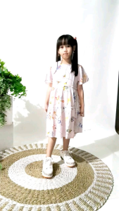 Baju Anak Dress Atasan Anak Perempuan 1-6 Tahun Rayon Premium