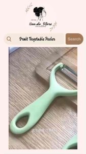 A228✨ Pencukur Buah🥕果蔬削皮刀 Fruit Vegetable Peeler 不锈钢削皮器瓜刨多功能削皮刀 Non-slip Multifunction Slicer Cutlery Tool