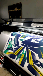 Decal CRF 150L Full Body Abu2 Kombinasi Stabilo Keren