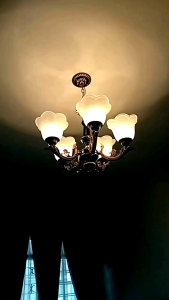 Lampu gantung 780 / 5 lampu + FREE  bohalam led