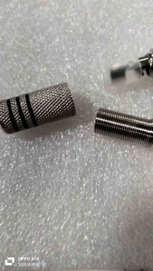 RCA Males Plug Connectors (Red and Black stripes 3lines) With Metal Spring 6.9mm