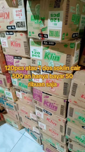 SOKLIN LIQUID SACHET 1DUS /SOKLIN LIQUID 500/ SOKLIN LIQUID 1 DUS / SOKLIN CAIR 120 SACHET