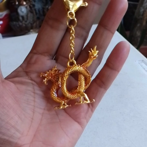Yellow Dragon Keychain: A Unique Collectible by Apple Paguio