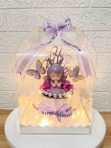 ขนาด 15-16 ใบ ของขวัญ เค้กเงิน เค้กใส่เงินสดเอง เป็นของขวัญในโอกาสต่างๆ