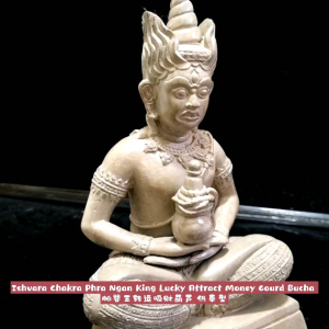 帕婴王 转运吸财葫芦 阿赞空德 Ajarn Komdet Ishvara Chakra Phra Ngan King Lucky Attract Money Gourd Bucha 帕婴王转运吸财葫芦 供奉型 phra ngang phra ngam ornament
