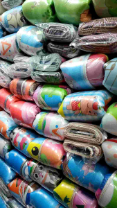 Karpet Busa Polyfoam Uk 180x180 cm TEBAL 6MM Gambar Bolak Balik 2 Gambar Berbeda