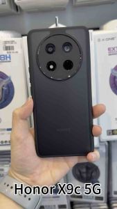 iMoke Case for Honor X9c 5G/Honor X9c Smart 5G （Black Clear/Black Matte）