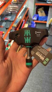 TAY VẶN CHỮ T ĐẦU 1/4 INCH THÁO LẮP NHANH WERA 05023404001 (676656 63) - Hàng Chính Hãng 100% từ Đức