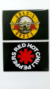 Ref Magnet - Rock Band - Personalized (ATM Size) - for Collection Souvenirs Give Away Gift & Birthday