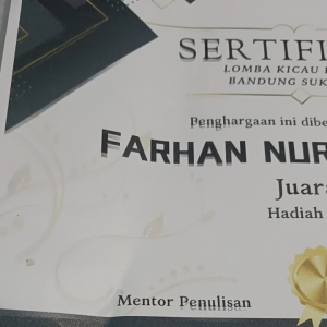 Sertifikat custom komputer shotokan sertifikat piagam prestasi pelatihan grrts dsn y&h yudha grafika