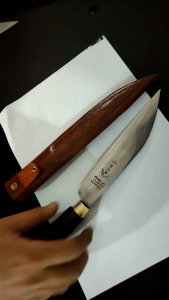 PISAU DAPUR CAP GARPU LOKAL -+18cm HENDLE BENGKOK PISAU HERDER CAP GARPU PISAU SOLINGEN PISAU CAP GARPU PISAU BAJA