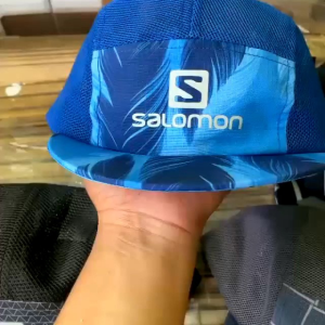 Salomon Air Logo Cap Topi Salomon Running Salomon trial Salomon Cap
