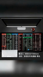 🇲🇾Readystock🇲🇾Shortcut key mousepad desk pad 快捷键鼠标垫桌垫