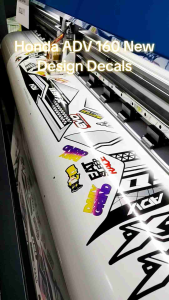 HONDA ADV 160 NEW DESIGN DECALS (WATERPROOF LAMINATED FADE PROOF)