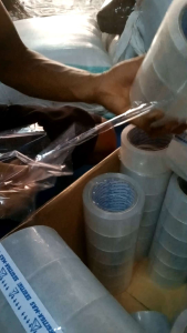 lakban ukuran 48 mm x 90 yard Original merk segitiga emas